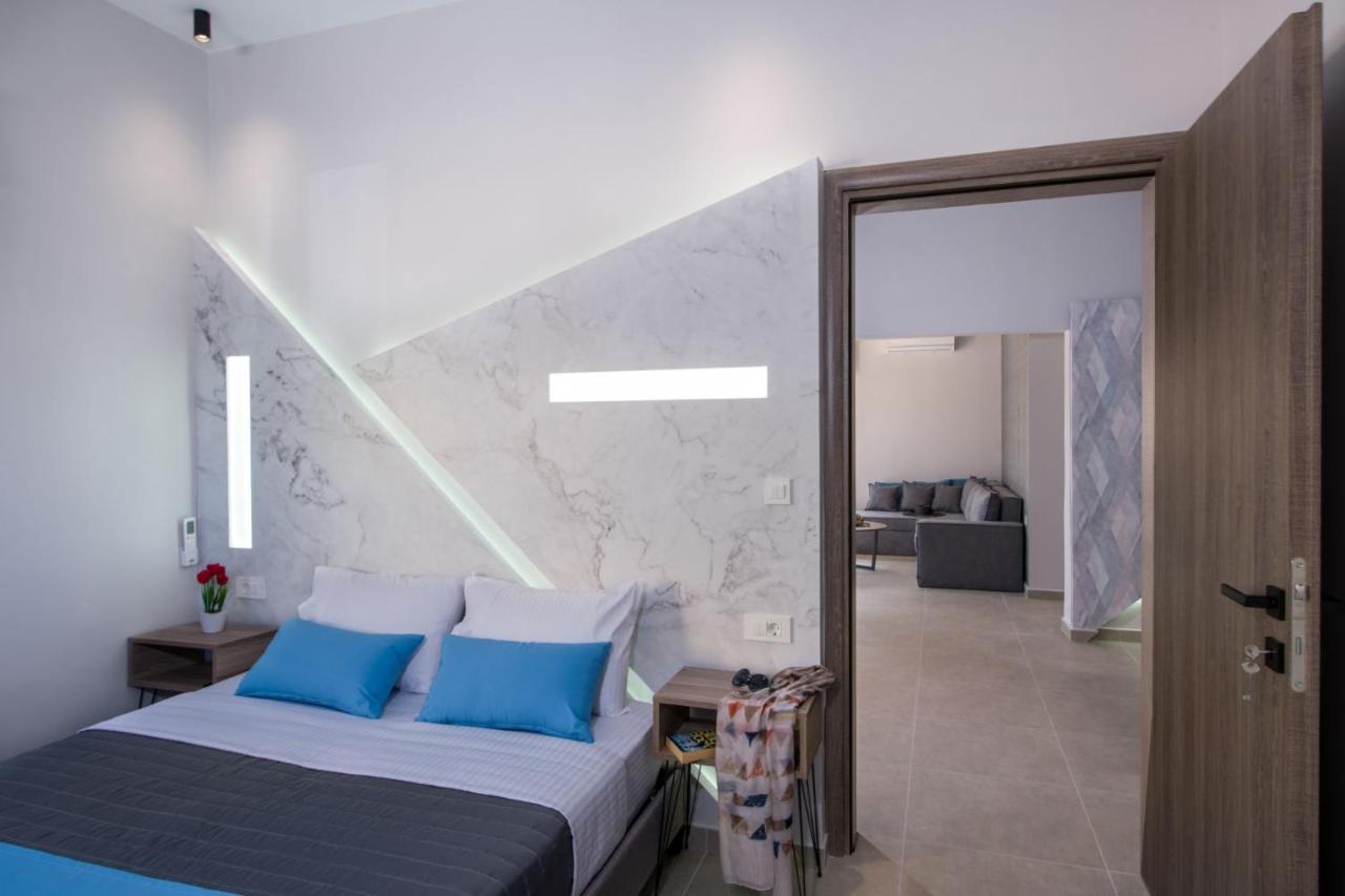 Luxury Villa Eva-Mari With Jacuzzi, 50M From The Beach Stalos Luaran gambar