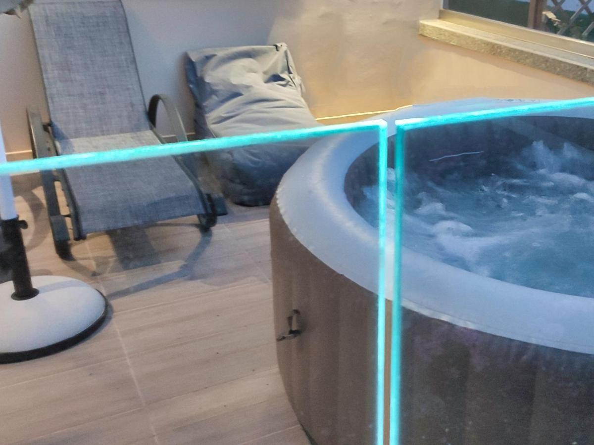 Luxury Villa Eva-Mari With Jacuzzi, 50M From The Beach Stalos Luaran gambar